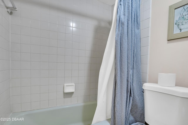 3800 S S Atlantic Ave Unit 105, Daytona Beach Shores, FL 32118 - full bath featuring shower / bath combo with shower curtain and toilet