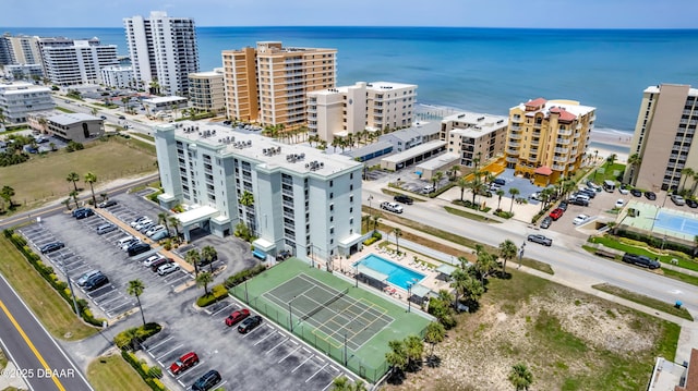 3800 S S Atlantic Ave Unit 105, Daytona Beach Shores, FL 32118 - view of urban area featuring a pool and a nearby body of water