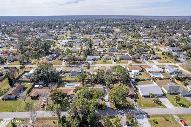 drone / aerial view