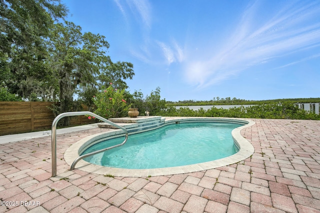 5540 W Bayshore Dr, Port Orange, FL 32127 - view of pool with a patio area