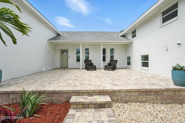 5540 W Bayshore Dr, Port Orange, FL 32127 - view of patio / terrace