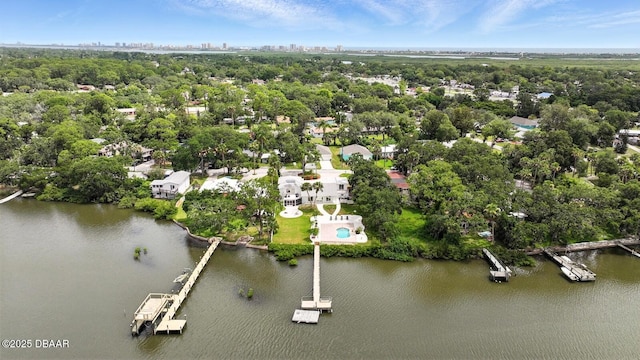 5540 W Bayshore Dr, Port Orange, FL 32127 - bird's eye view of a nearby body of water