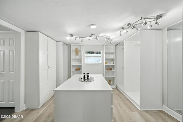 5540 W Bayshore Dr, Port Orange, FL 32127 - walk in closet with light wood-style flooring