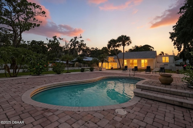 5540 W Bayshore Dr, Port Orange, FL 32127 - swimming pool with a patio
