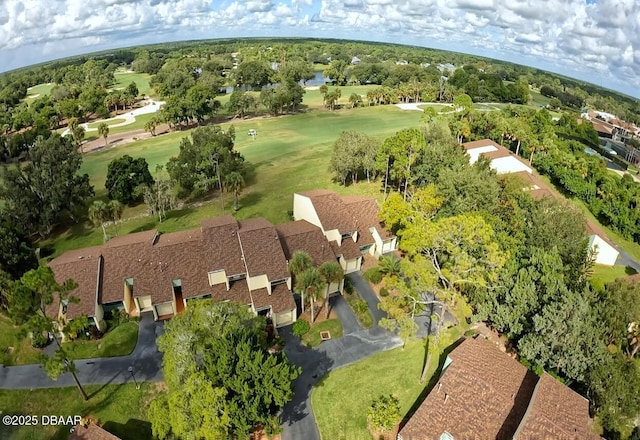 219 Club House Blvd Unit 219, New Smyrna Beach, FL 32168 - aerial view of property and surrounding area featuring a golf club