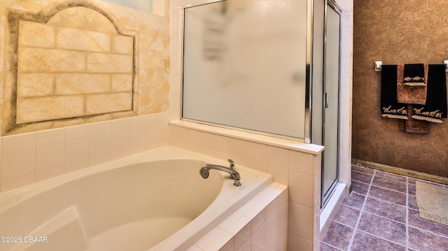 1929 Spruce Creek Lndg, Port Orange, FL 32128 - bathroom with a shower stall and a bath