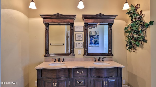 1929 Spruce Creek Lndg, Port Orange, FL 32128 - bathroom featuring double vanity