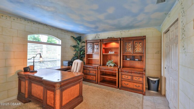 1929 Spruce Creek Lndg, Port Orange, FL 32128 - office featuring light tile patterned flooring