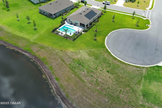 1313 Middle Lake Dr, Ormond Beach, FL 32174 - bird's eye view of a nearby body of water and a pool