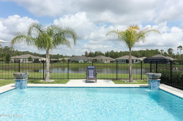 1313 Middle Lake Dr, Ormond Beach, FL 32174 - view of pool featuring a water view