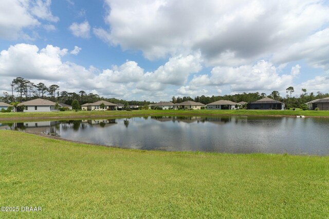 1313 Middle Lake Dr, Ormond Beach, FL 32174 - water view with nearby suburban area