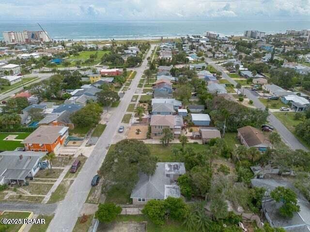326 Ribault Ave, Daytona Beach, FL 32118 - drone / aerial view with a water view