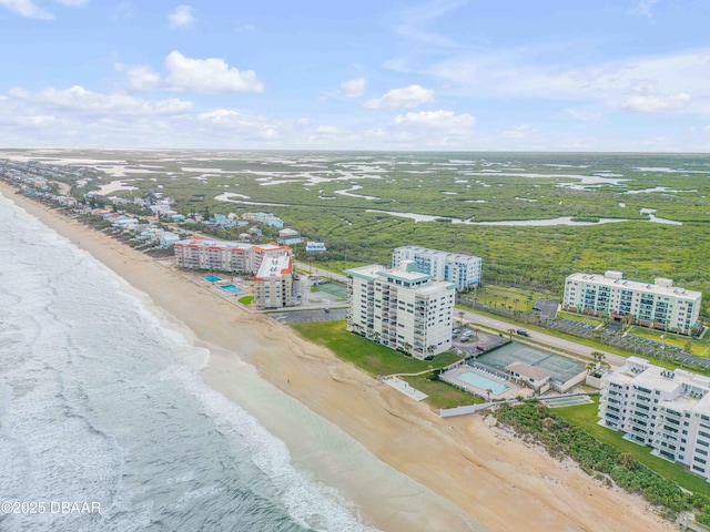 5499 S Atlantic Ave, New Smyrna Beach, FL 32169 - aerial view of waterfront with a beach