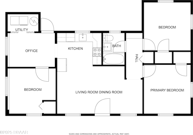 view of layout