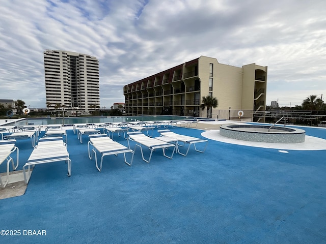 view of swimming pool