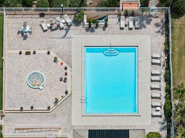 3600 S Ocean Shore Blvd # 111, Flagler Beach, FL 32136 - birds eye view of property