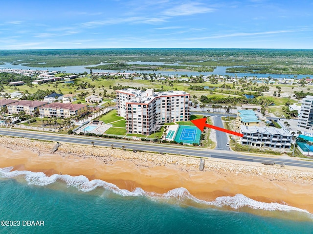 3600 S Ocean Shore Blvd # 111, Flagler Beach, FL 32136 - drone / aerial view of expansive coastline