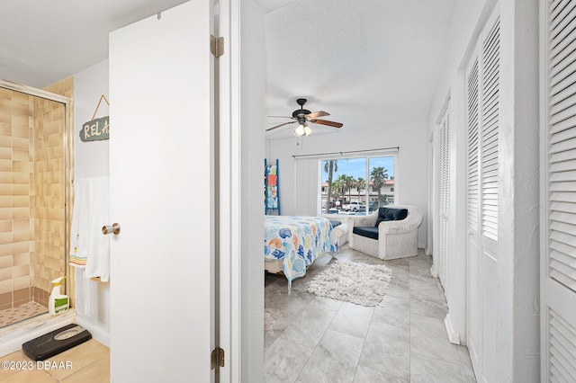 3600 S Ocean Shore Blvd # 111, Flagler Beach, FL 32136 - bedroom featuring ceiling fan