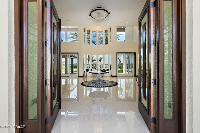 view of foyer entrance