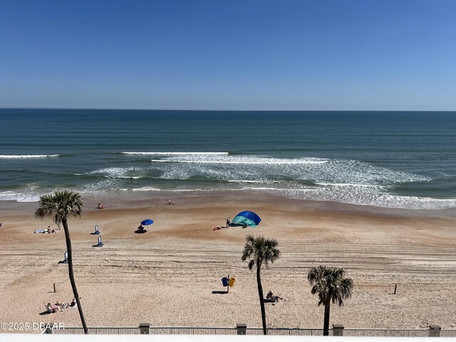 water view featuring a view of the beach