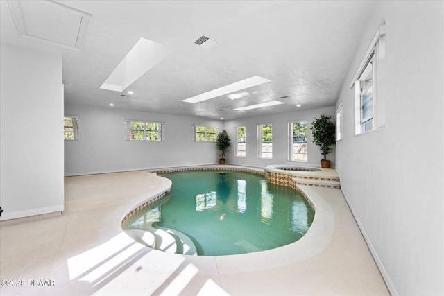 view of indoor pool