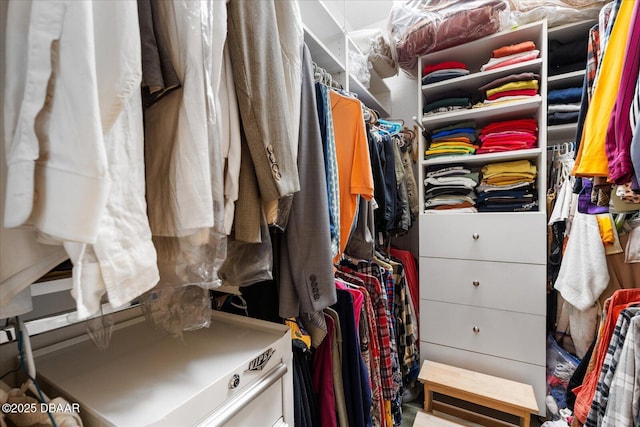 view of spacious closet