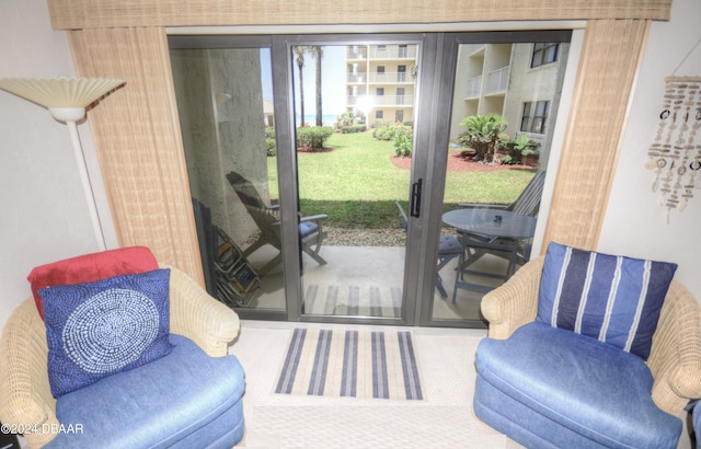 4175 S Atlantic Ave Unit 1240, New Smyrna Beach, FL 32169 - doorway featuring carpet flooring