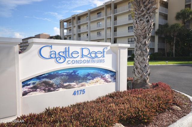 4175 S Atlantic Ave Unit 1240, New Smyrna Beach, FL 32169 - view of community sign