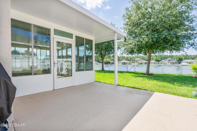 1748 Savannah Ln, Port Orange, FL 32128 - view of unfurnished sunroom
