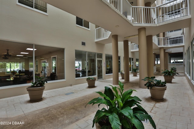 3 Oceans W Blvd Unit 5C4, Daytona Beach Shores, FL 32118 - lobby with a high ceiling