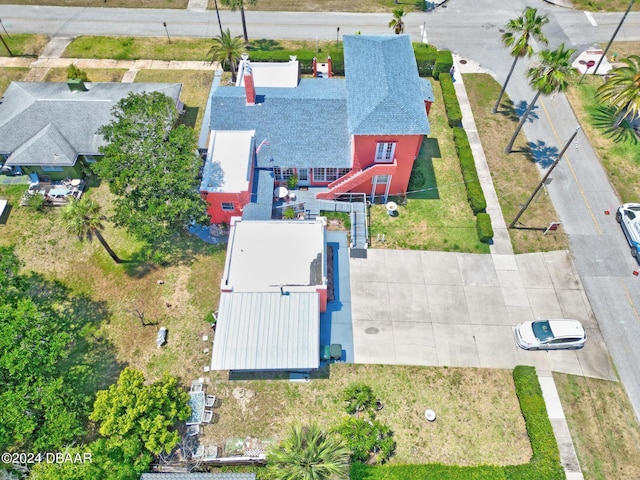view of subject property