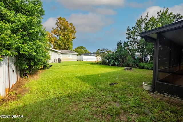 view of yard