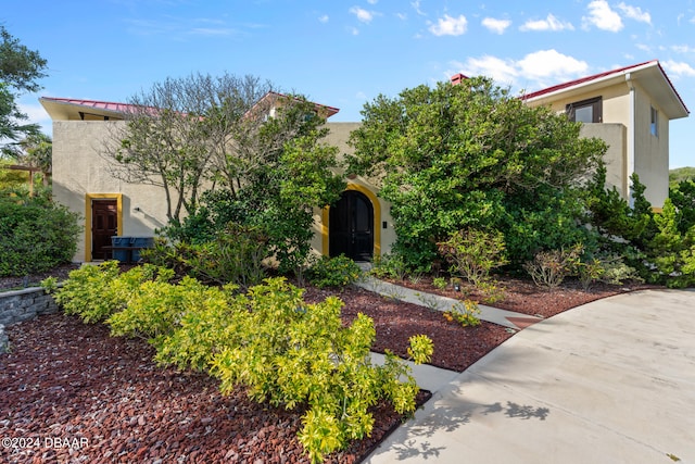 view of mediterranean / spanish house