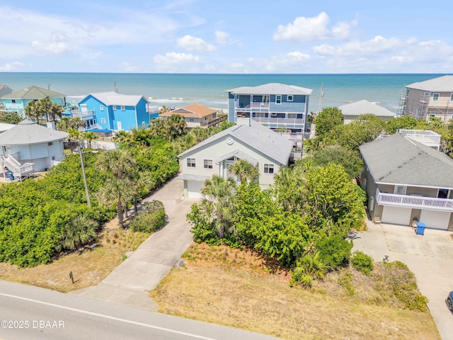 6361 Turtlemound Rd, New Smyrna Beach, FL 32169 - bird's eye view featuring a water view