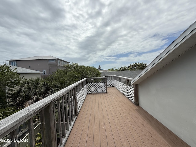 6361 Turtlemound Rd, New Smyrna Beach, FL 32169 - view of wooden deck