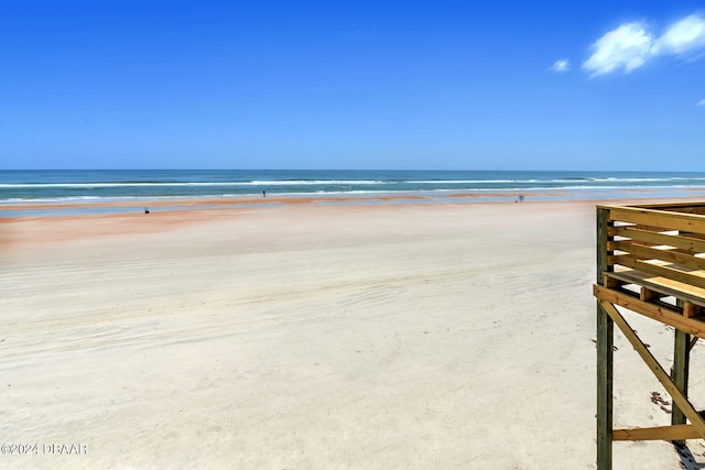 water view featuring a view of the beach