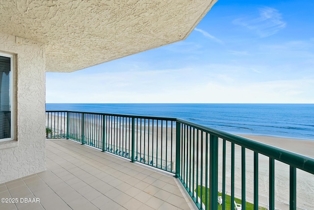 3315 S Atlantic Ave Unit 408, Daytona Beach Shores, FL 32118 - balcony with a water view