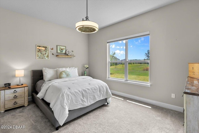 bedroom featuring carpet floors