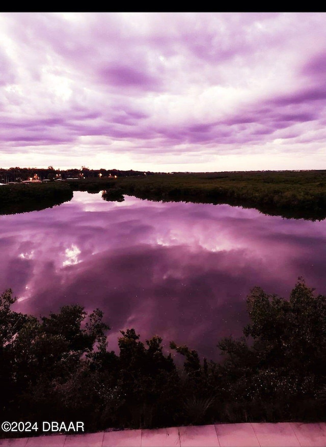 property view of water