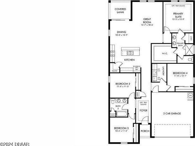 3116 Legends Preserve Dr, Daytona Beach, FL 32124 - home floor plan