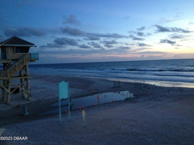 3501 S Atlantic Ave Unit 2050, Daytona Beach, FL 32118 - water view featuring local beach
