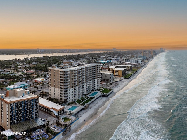 2403 S Atlantic Ave Unit 410, Daytona Beach, FL 32118 - drone / aerial view of expansive beach