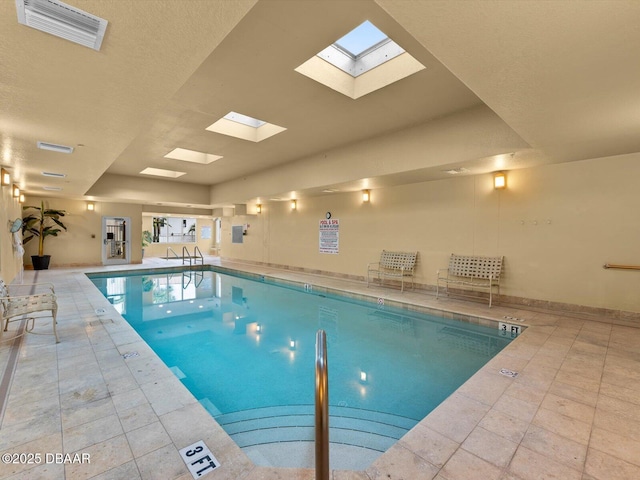 2403 S Atlantic Ave Unit 410, Daytona Beach, FL 32118 - indoor community pool with a skylight