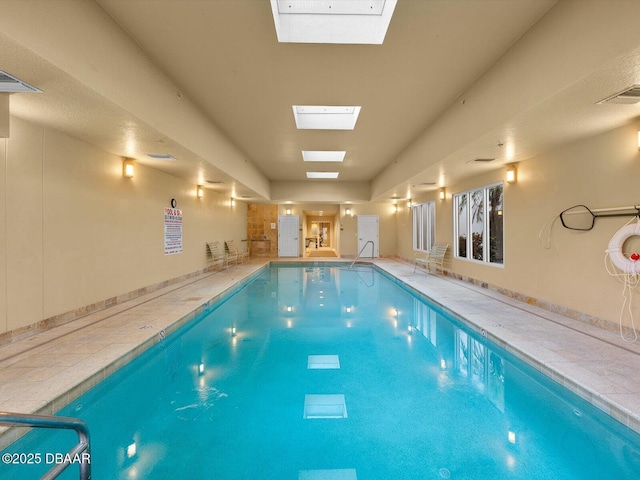 2403 S Atlantic Ave Unit 410, Daytona Beach, FL 32118 - indoor community pool with a skylight