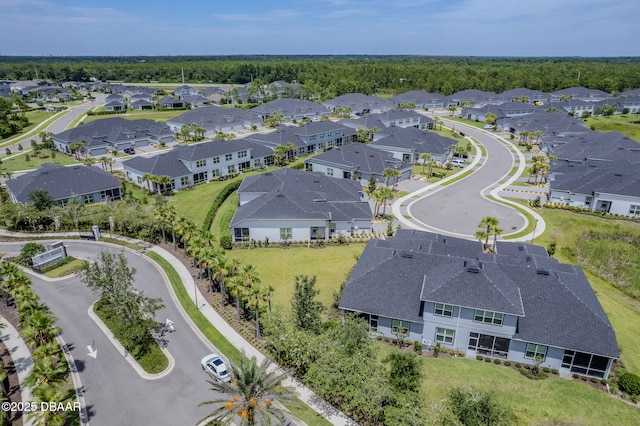 6423 Hanfield Ln, Port Orange, FL 32128 - aerial perspective of suburban area