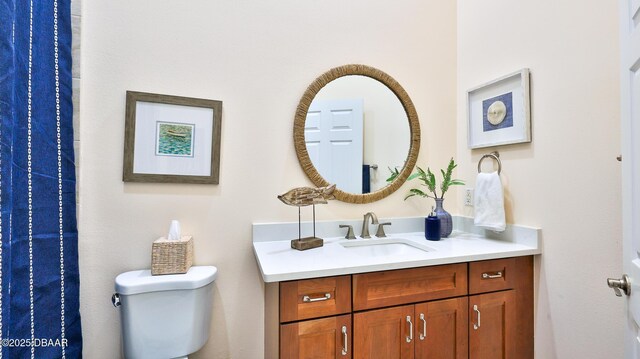 1453 Sunningdale Ln, Ormond Beach, FL 32174 - bathroom with vanity and toilet