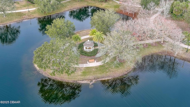 1453 Sunningdale Ln, Ormond Beach, FL 32174 - drone / aerial view featuring a water view