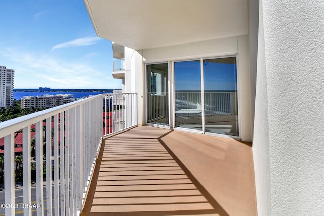 2937 S Atlantic Ave Unit 1108, Daytona Beach Shores, FL 32118 - balcony with a water view
