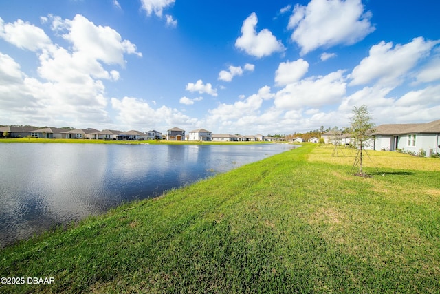 water view featuring a residential view