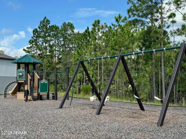 view of communal playground